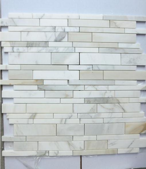 long strip marble mosaic 2