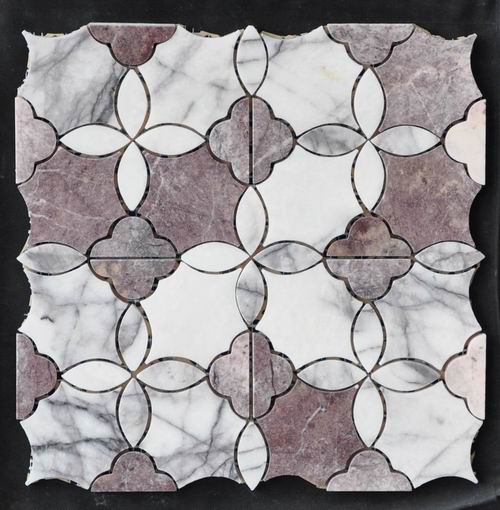 mosaico morado