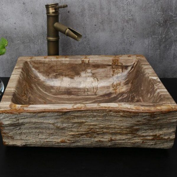 fossil-stone sink