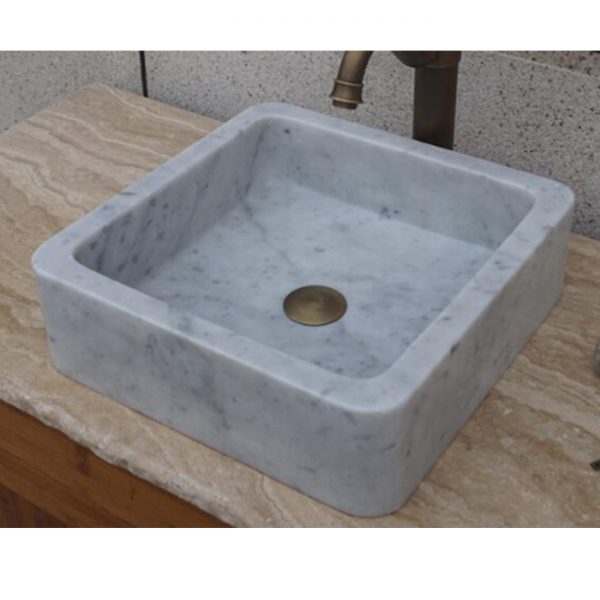 white-carrarra-sink