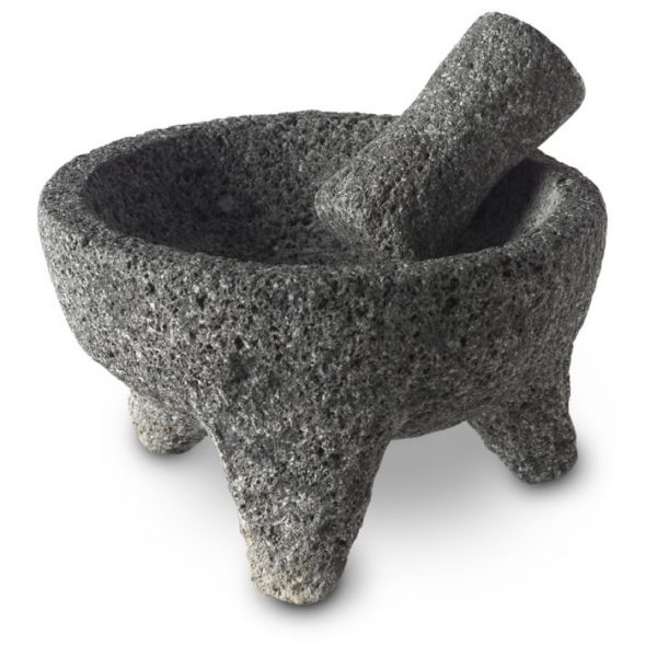モルカヘテ溶岩石乳鉢と乳棒 (1)